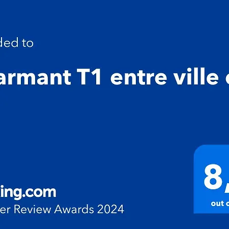 Charmant T1 Entre Ville Et Lac Avec Balcon Aix-les-Bains Exterior foto