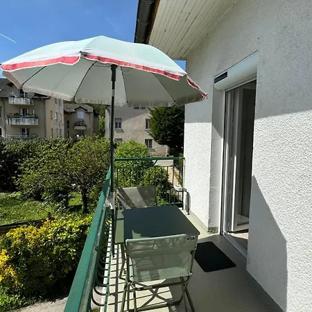 Charmant T1 Entre Ville Et Lac Avec Balcon Aix-les-Bains Exterior foto